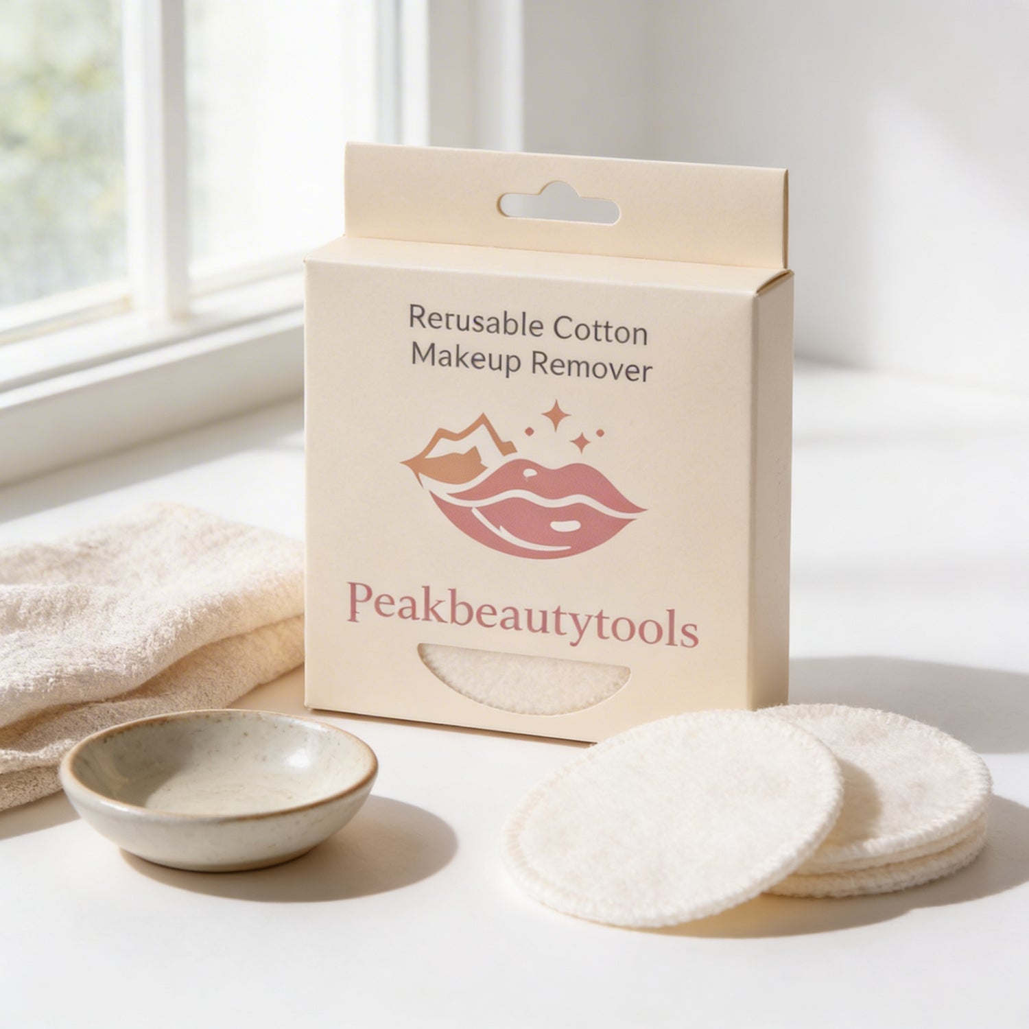 Reusable Cotton Makeup Remover Pads